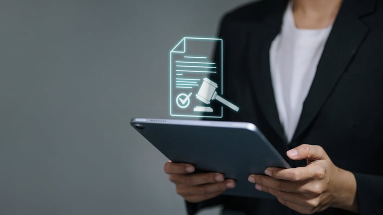 Real estate loan signing documents